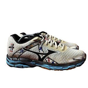 Mizuno Sneakers Womens 8.5 White Wave Inspire 10th Anniversary Limited Edition